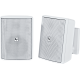 ELECTRO VOICE EVL-EVID-S4.2TW EVID-S 4" 2-WAY FULL RANGE 100V LINE 15W IP54 WALL/CEILING MOUNT SURFACE MOUNT SPEAKER PAIR WHITE