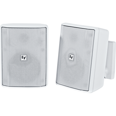 ELECTRO VOICE EVL-EVID-S4.2TW EVID-S 4" 2-WAY FULL RANGE 100V LINE 15W IP54 WALL/CEILING MOUNT SURFACE MOUNT SPEAKER PAIR WHITE