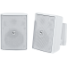 ELECTRO VOICE EVL-EVID-S4.2TW EVID-S 4" 2-WAY FULL RANGE 100V LINE 15W IP54 WALL/CEILING MOUNT SURFACE MOUNT SPEAKER PAIR WHITE