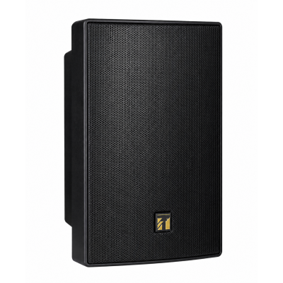 TOA 487038 BS 12CM 2-WAY, BASS REFLEX 100V/70V LINE 30W IPX4 8 OHM WALL MOUNTED COMPACT SPEAKER BLACK