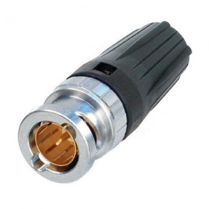 NEUTRIK NU-NBNC75BTU11 MALE METAL BLK/ SIL